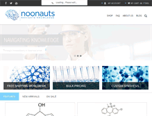 Tablet Screenshot of noonauts.com
